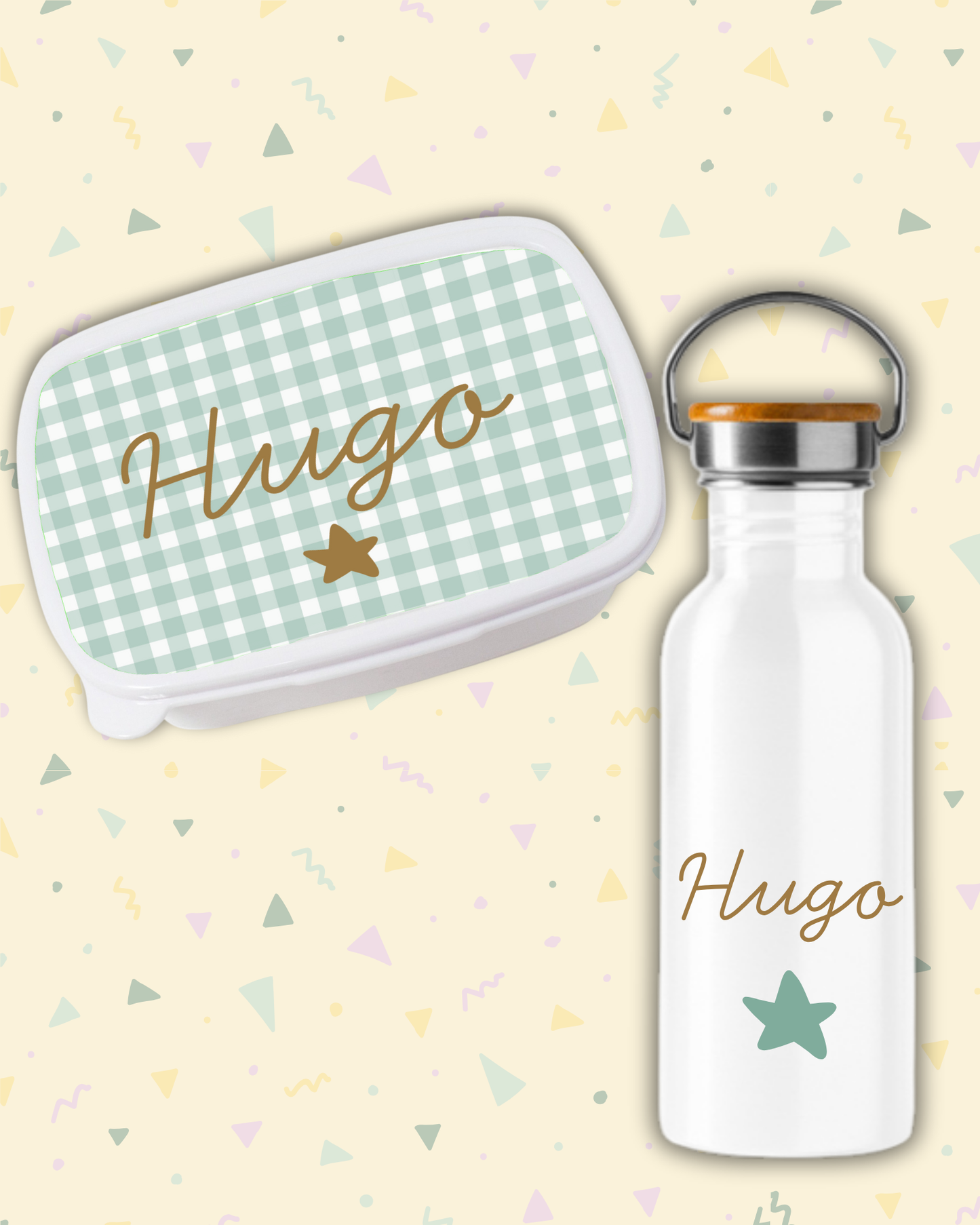 Fiambrera + Botella Vichy Verde