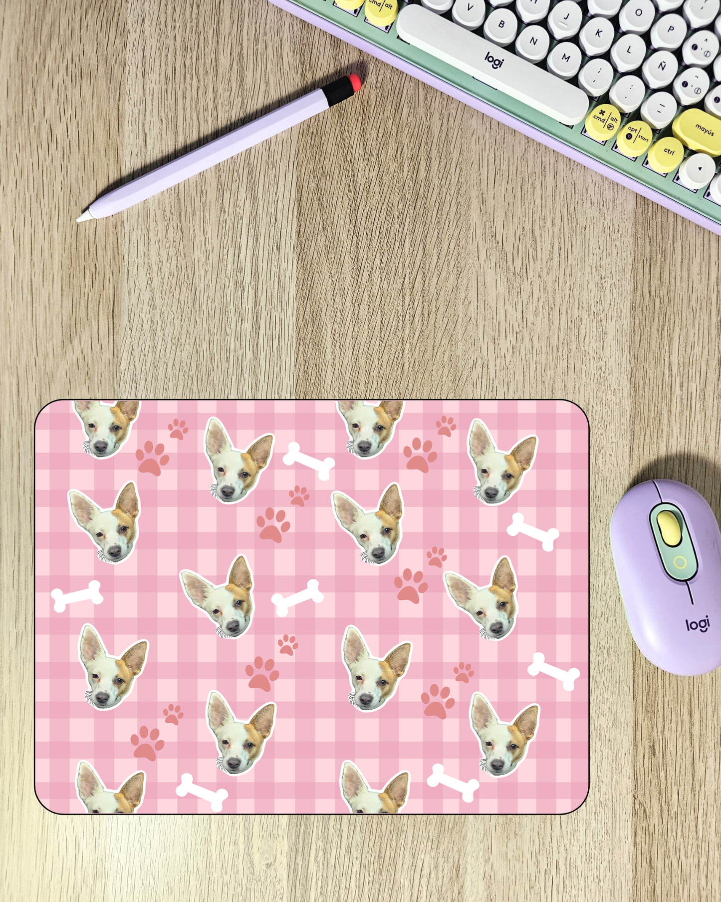 Mouse Pad “Click & Woof”