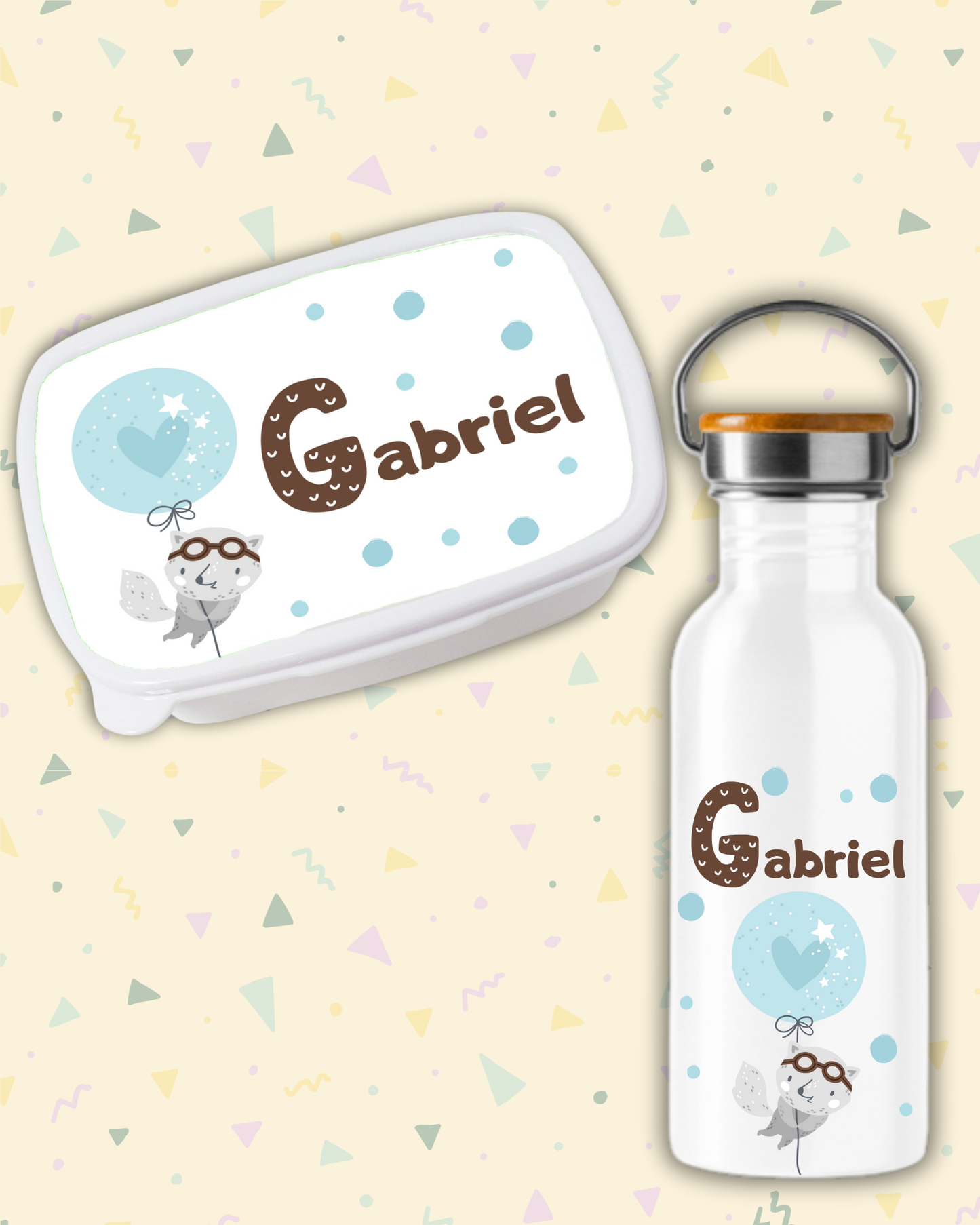 Fiambrera + Botella Zorrito