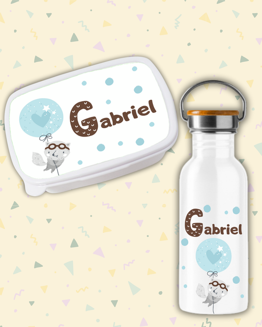 Fiambrera + Botella Zorrito