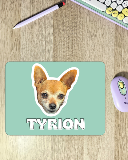 Mouse Pad Personalizado – Cara + Nombre