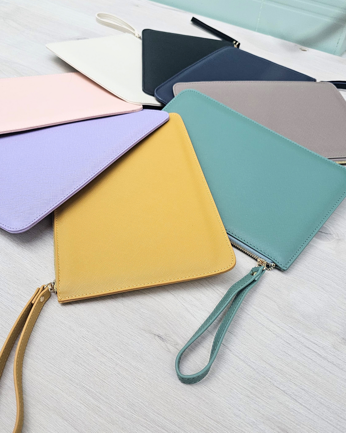 Bolso de mano+llavero "Saffiano"