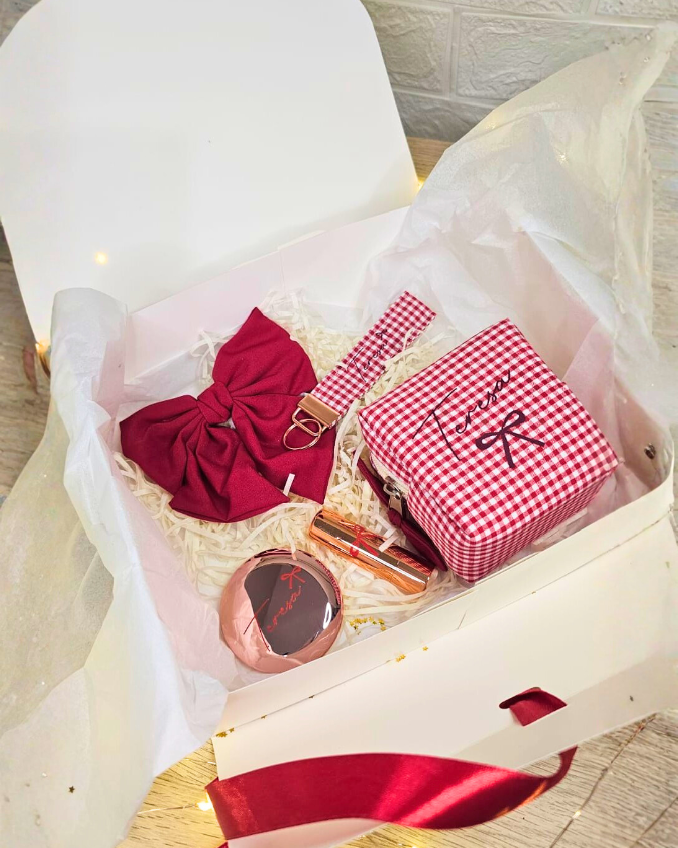 Caja chic Rojo