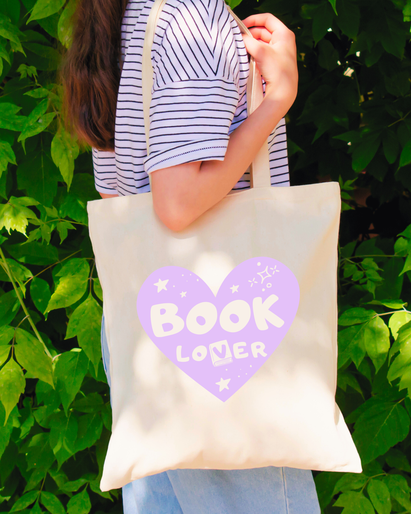 Tote bag  "Booklover"