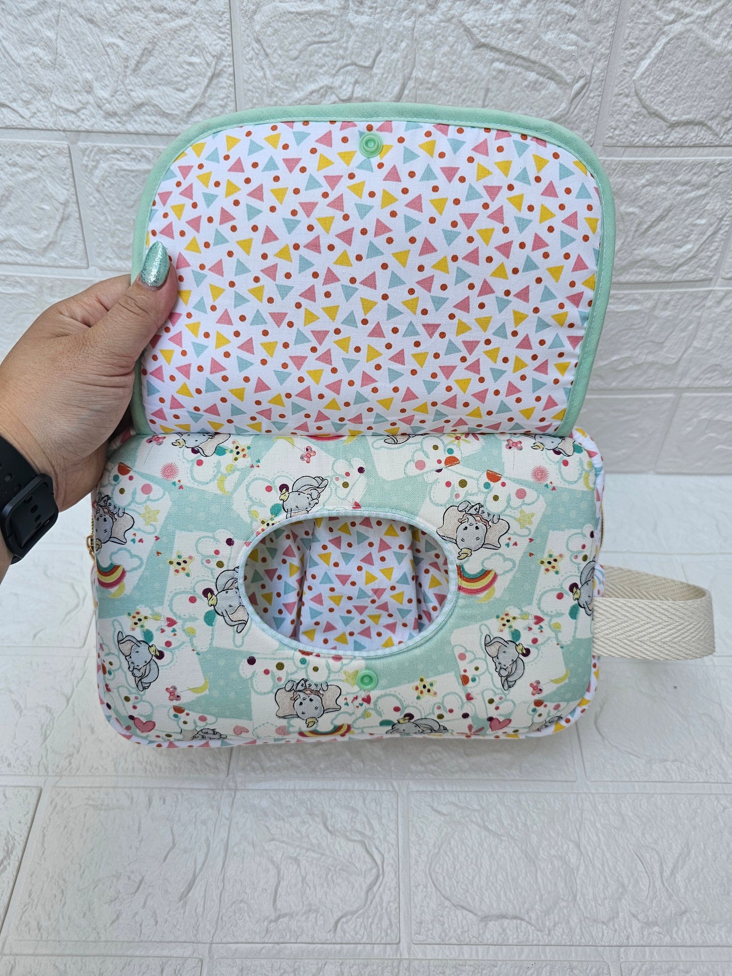 Maxi neceser porta pañales/toallitas