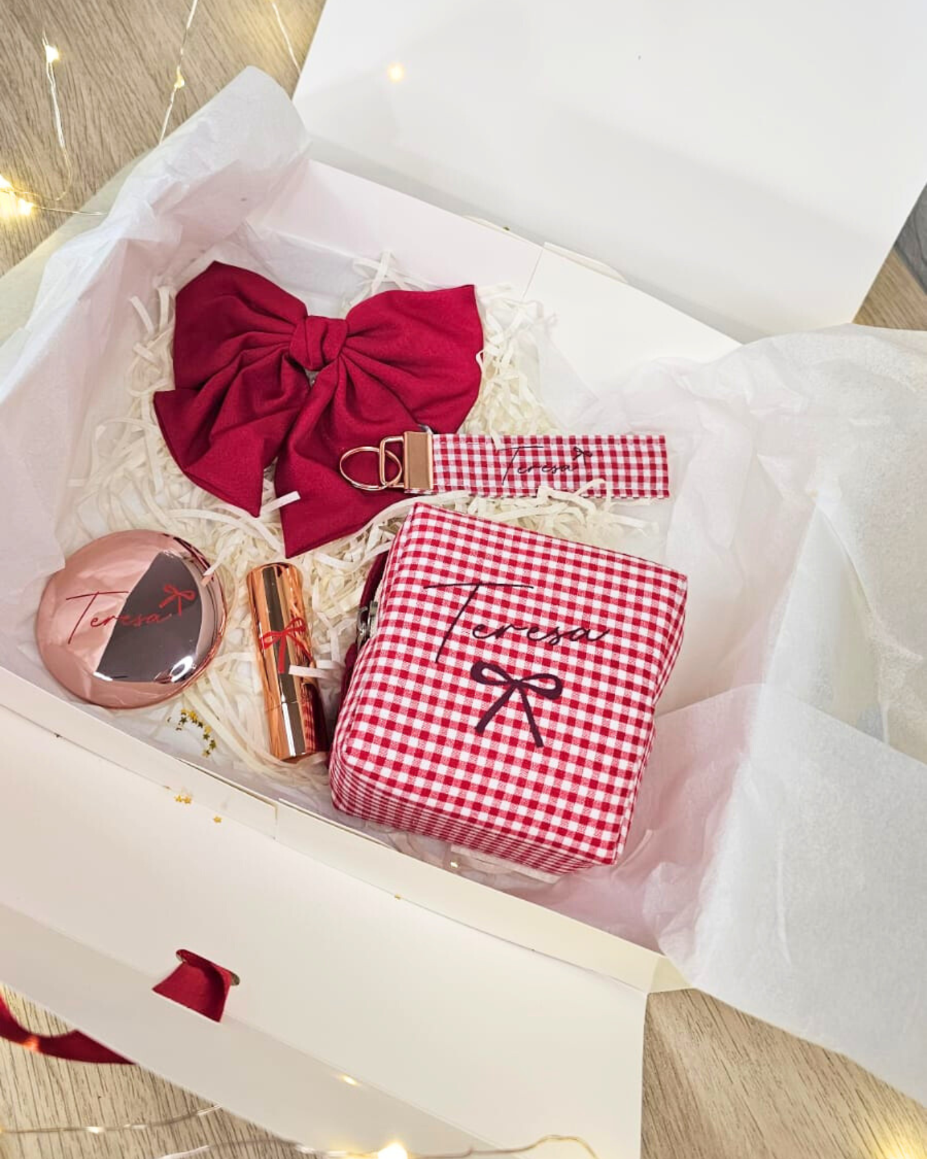 Caja chic Rojo