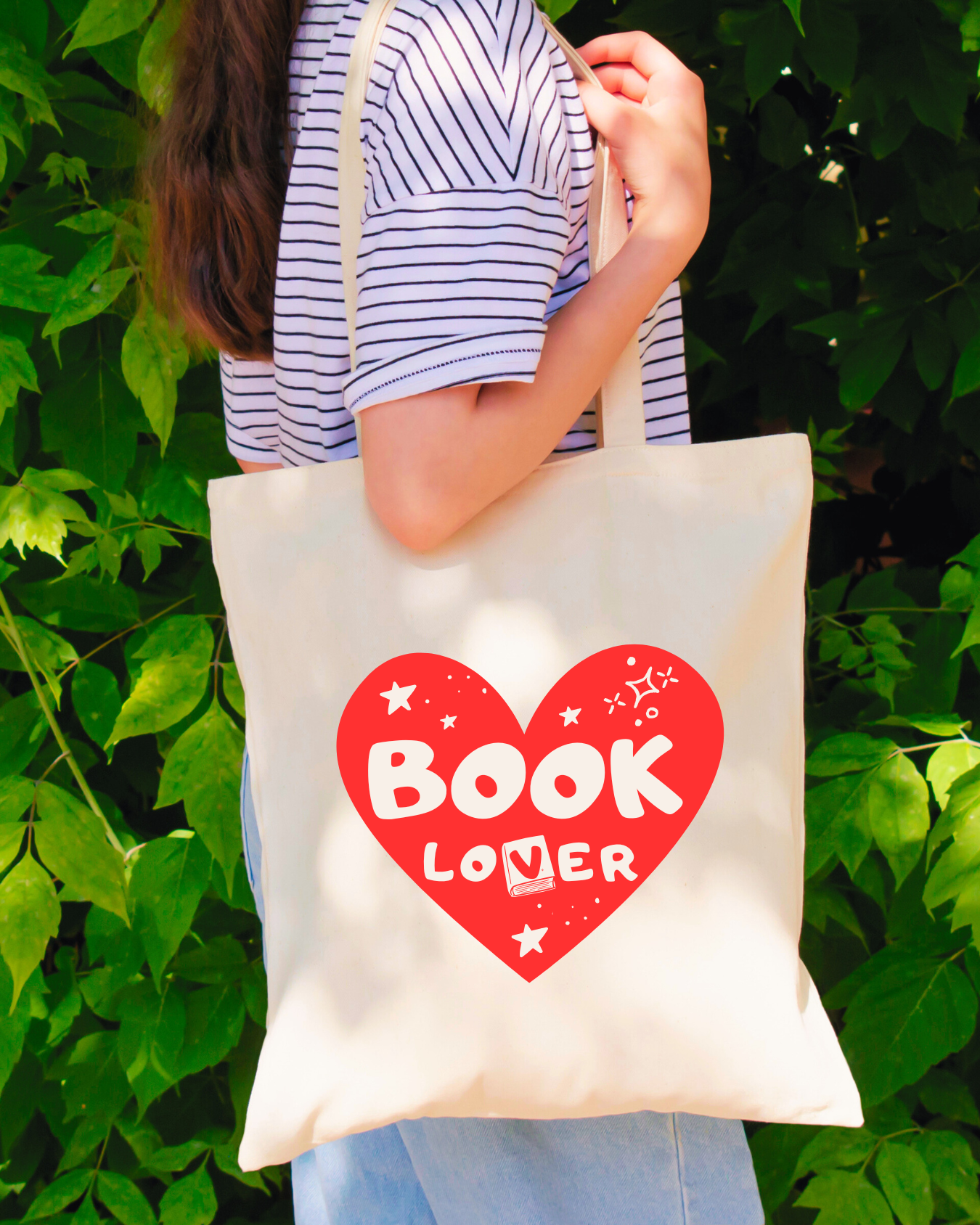 Tote bag  "Booklover"