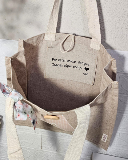Tote bag Botón