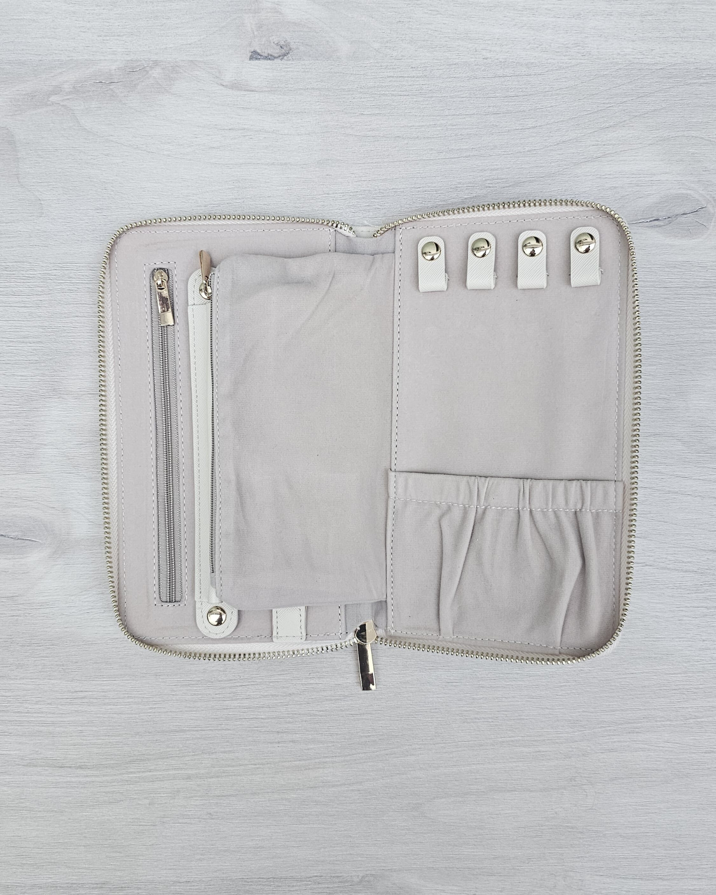 Joyero de viaje "saffiano"