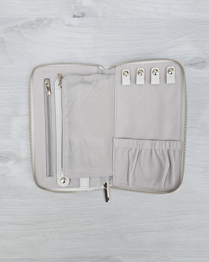 Joyero de viaje "saffiano"