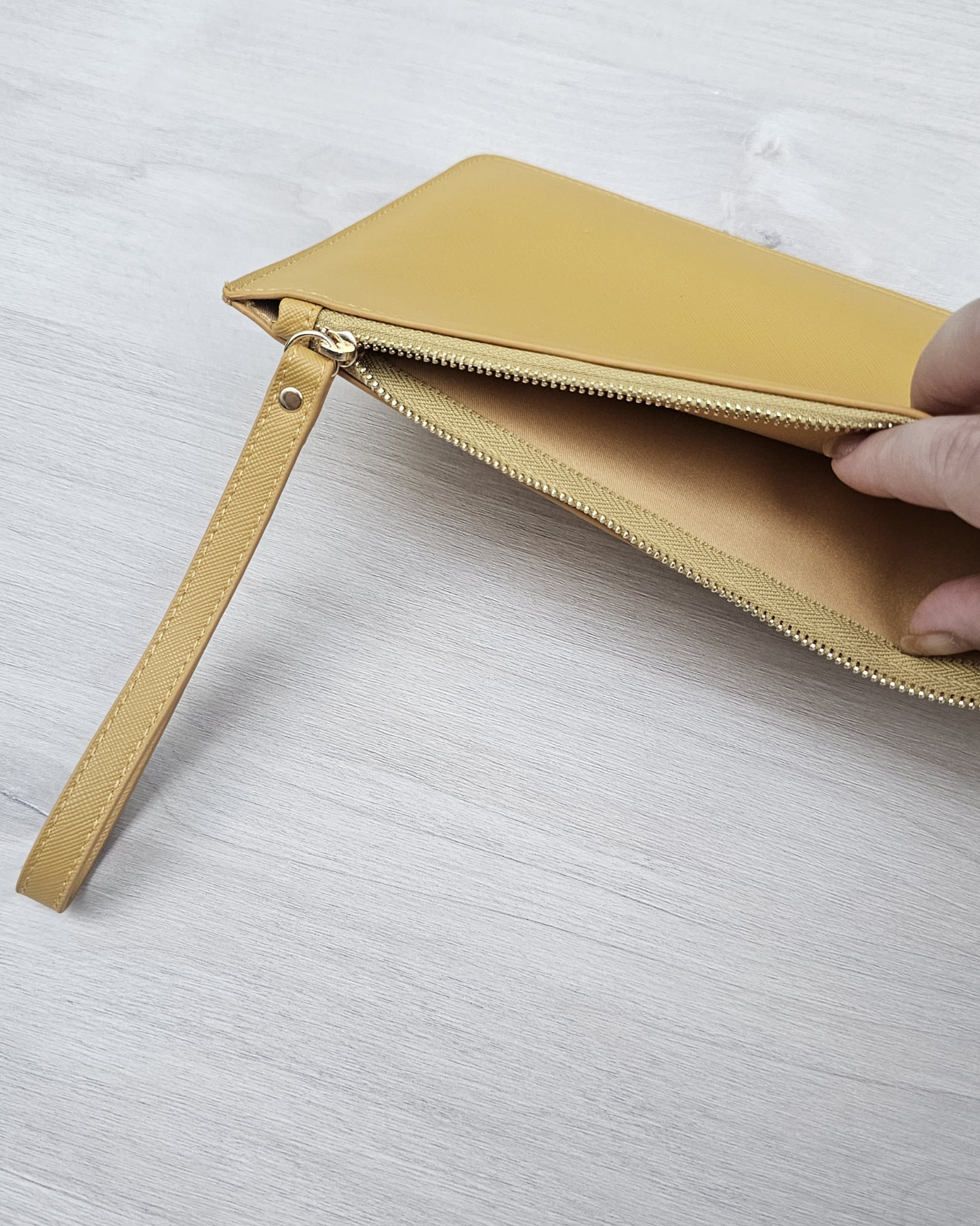 Bolso de mano+llavero "Saffiano"