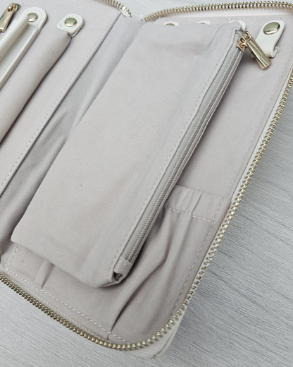 Joyero de viaje "saffiano"