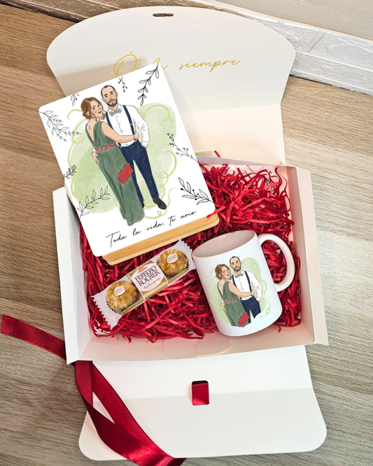 Caja Ilustración color