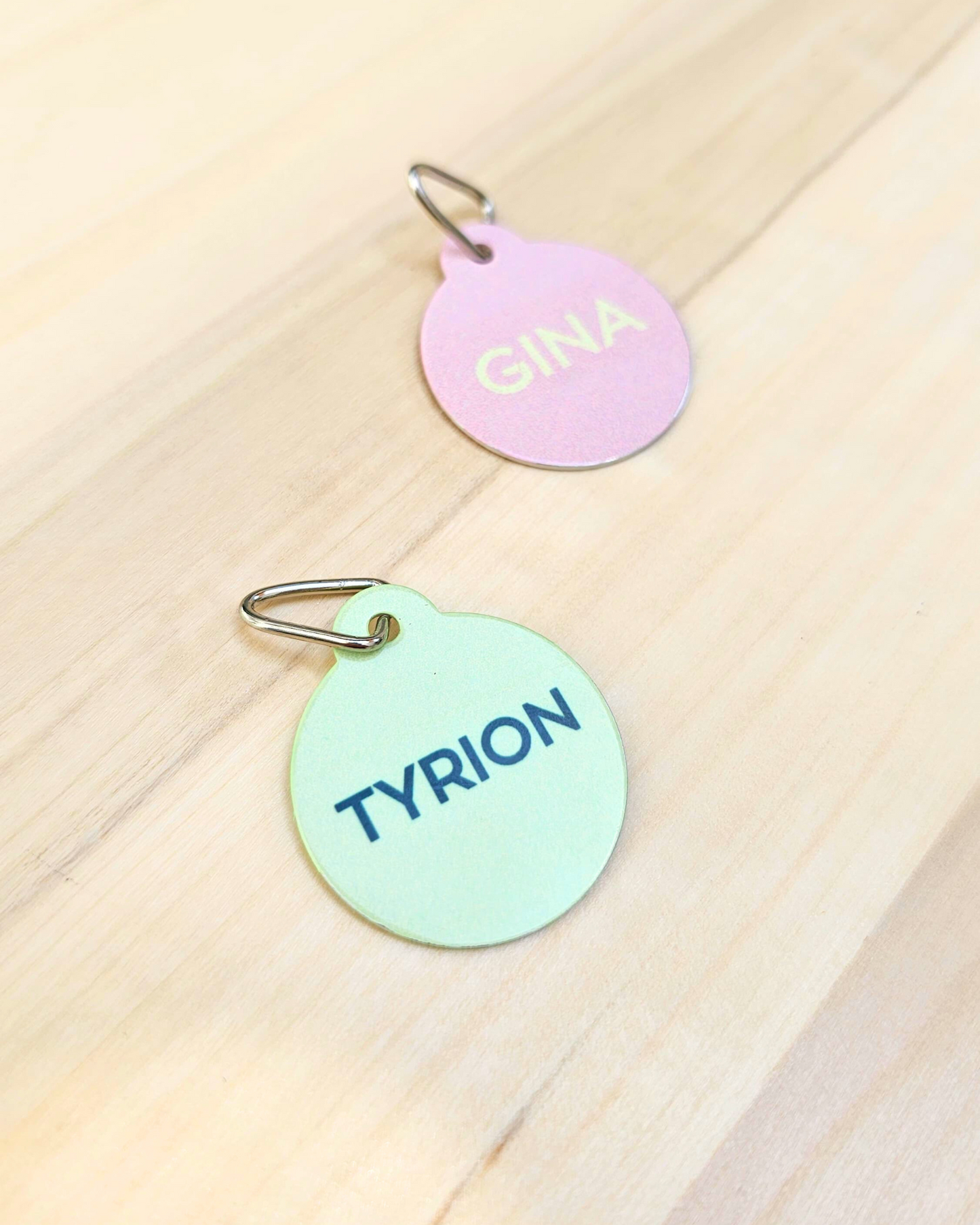 Chapa redonda minimalista