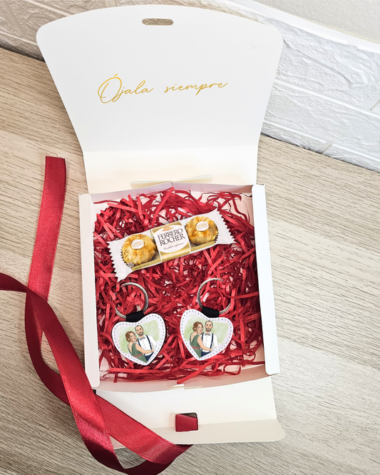 Caja llaveros Ilustración