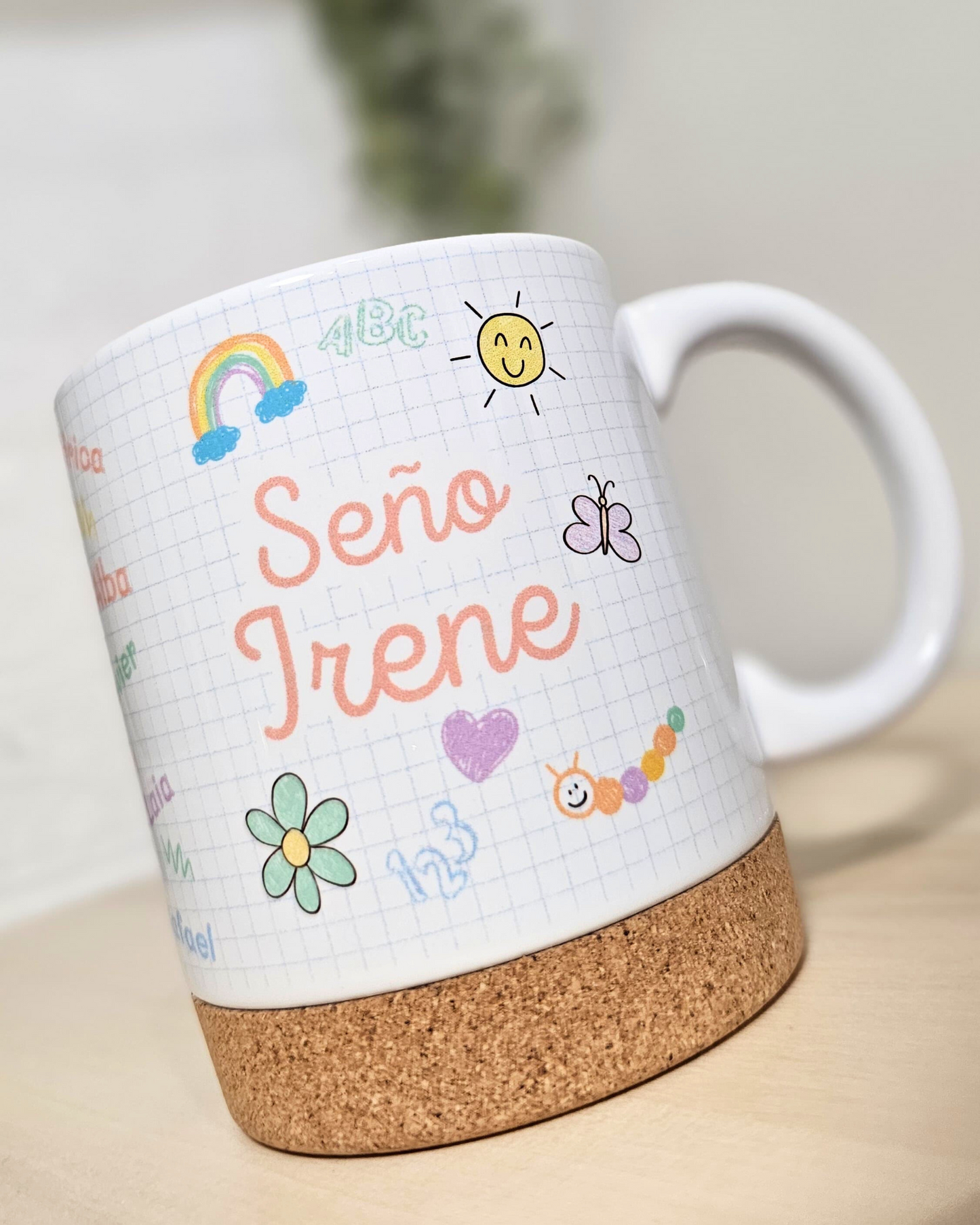 Taza corcho Profe