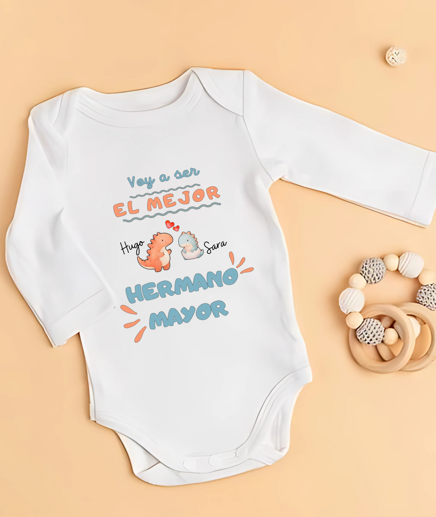 Body personalizado "hermano mayor"