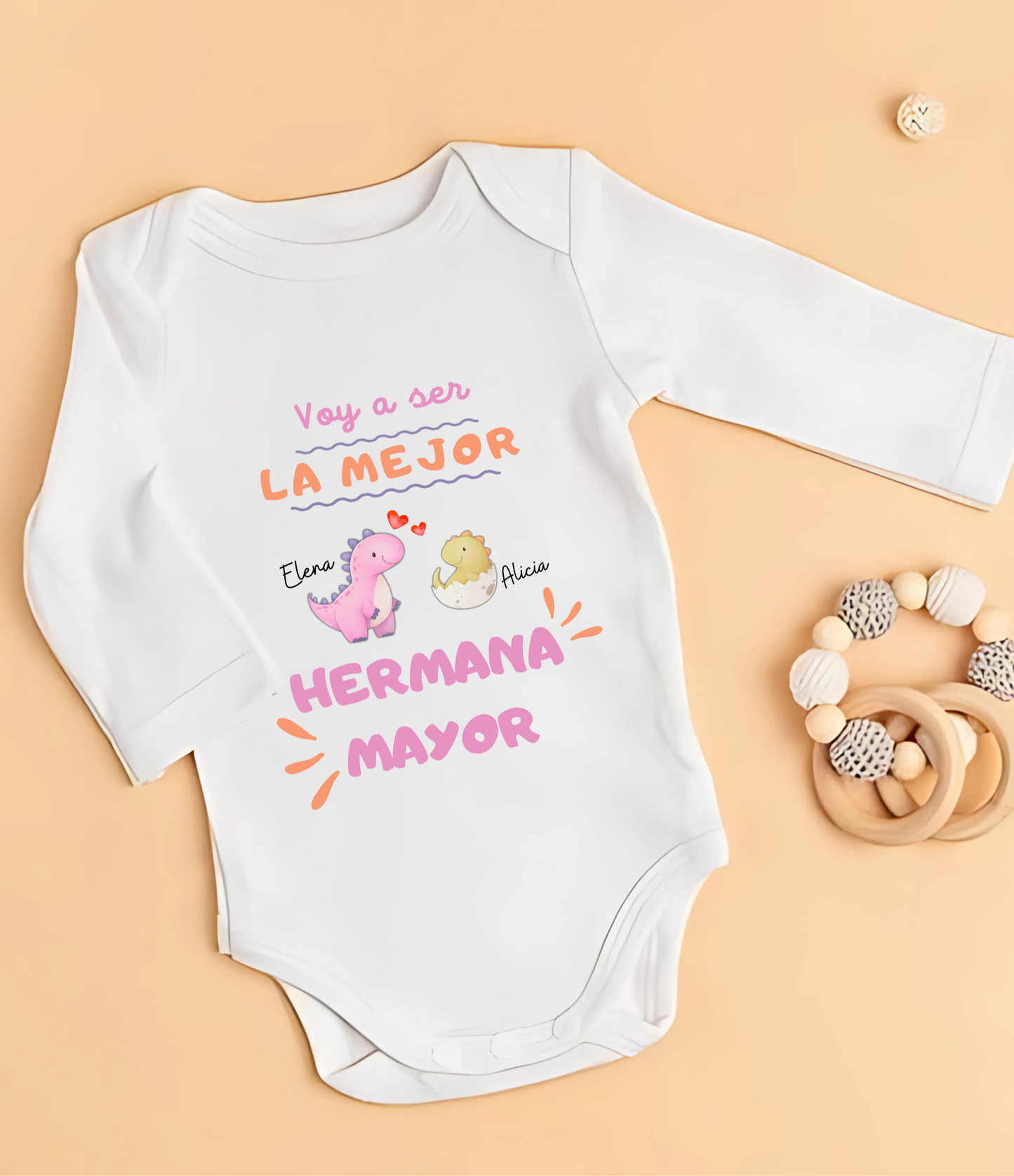 Body personalizado  "hermana mayor"