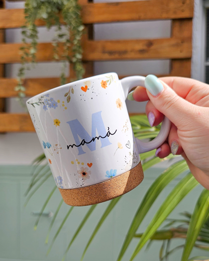 Taza Inicial Floral