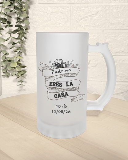 Jarra Eres la Caña – Personalizada