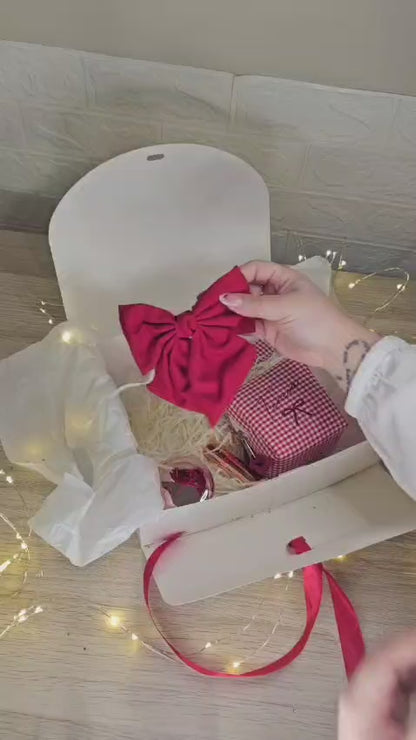 Caja chic Rojo